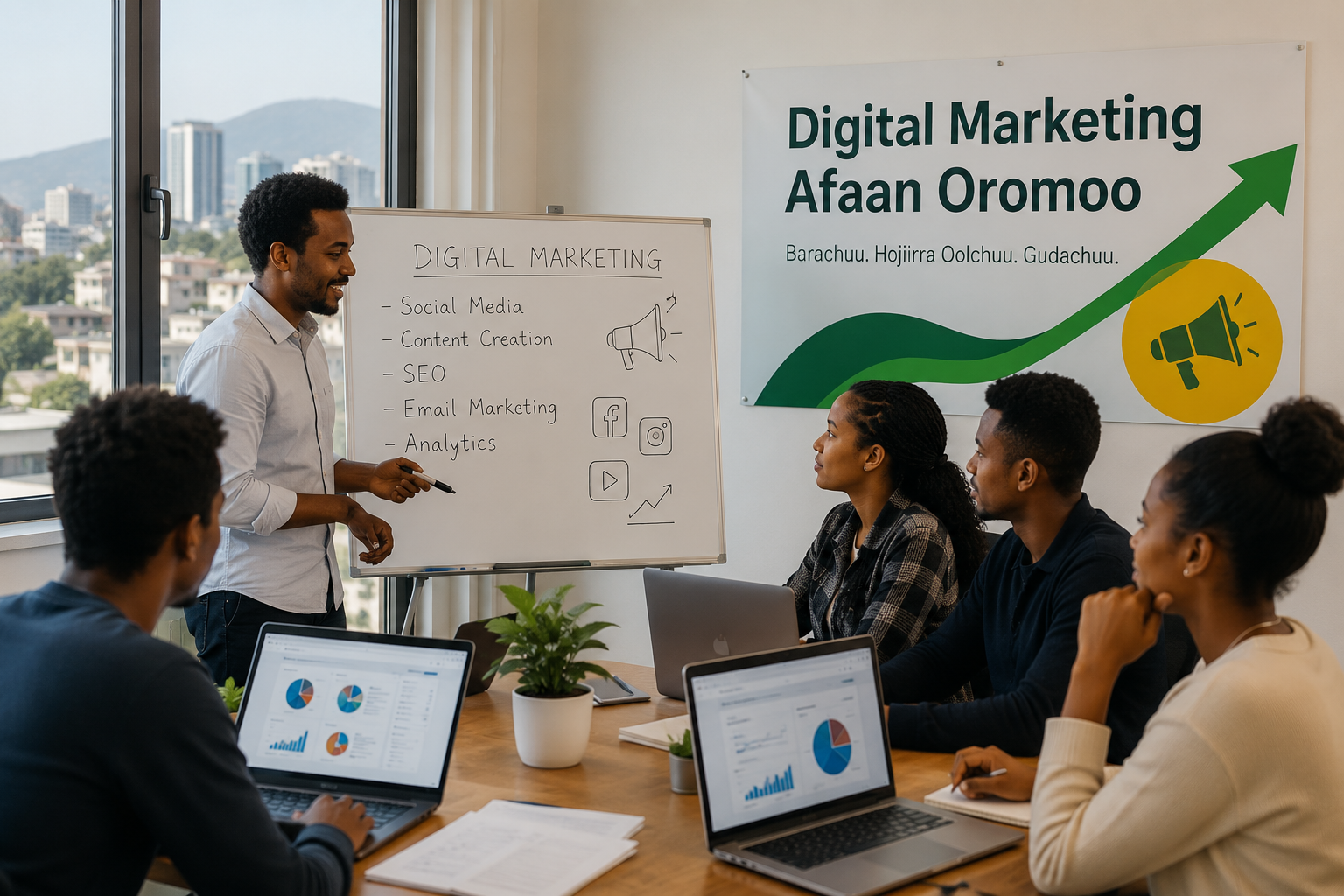 Learn Digital Marketing in Afaan Oromoo