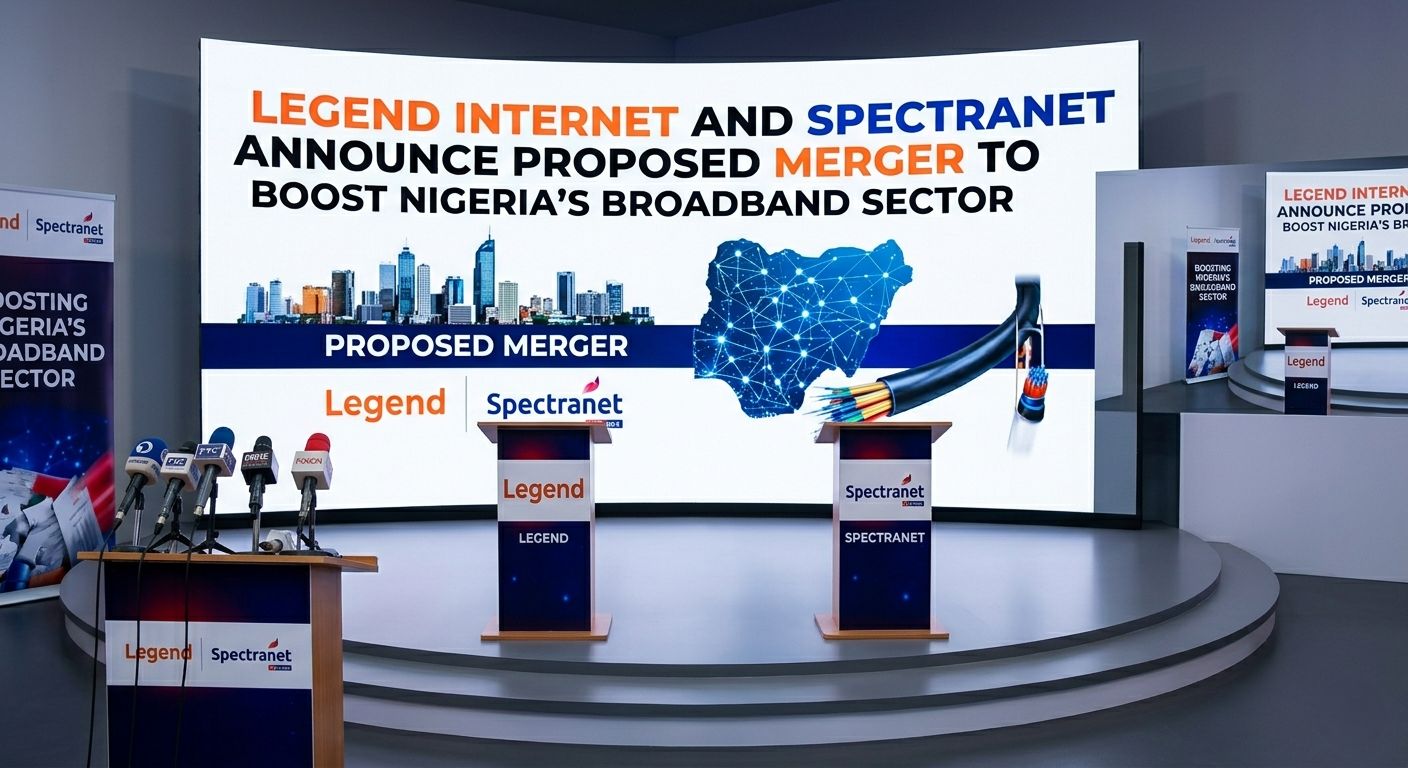 Nigeria’s Broadband Sector Set for Growth as Legend Internet and Spectranet Announce Merger Plan