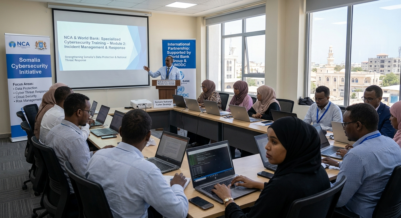 Somalia Introduces Certified Cybersecurity Training for Public Sector ICT Staff